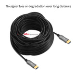 4K HDMI AOC Cable - 60m(196ft) - 4K 60Hz- 18Gbps - Active Optical Cable