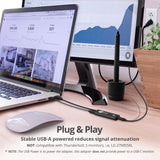 HDMI to USB-C 8K 60Hz Converter Adapter, 4K 120Hz, HDR, HDCP 2.2, Compatible with Xreal, Rokid Air/Max, RayNeo, Type-C Monitor, laptops, Switch, Steam Deck, PS4/5, Xbox, Apple TV