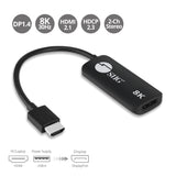 HDMI to DisplayPort 1.4 8K 30Hz Converter Adapter