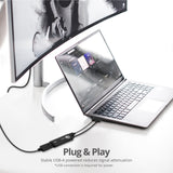 HDMI to DisplayPort 1.4 8K 30Hz Converter Adapter