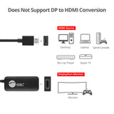 HDMI to DisplayPort 1.2 4K 60Hz Converter Adapter