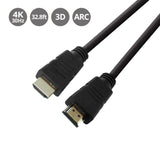 10 Meter - High Speed HDMI Cable with Ethernet - 4K 30Hz - 1080p 60Hz - Uncompressed digital audio channels - Support 3D and ARC