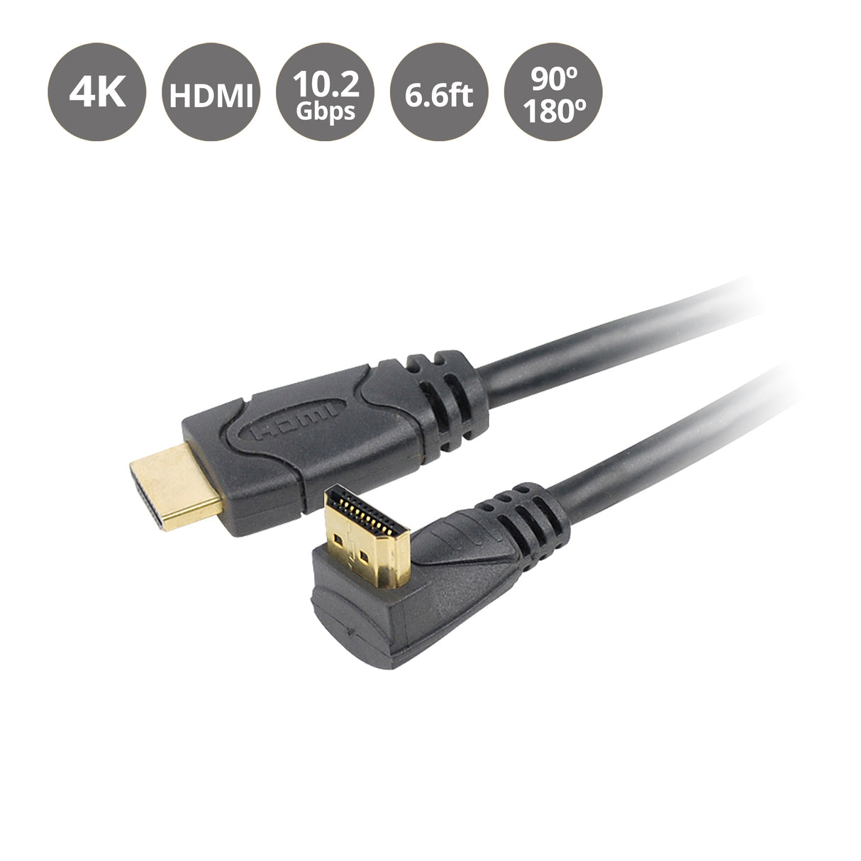 90 Degree to 180 Degree Cable - 2M