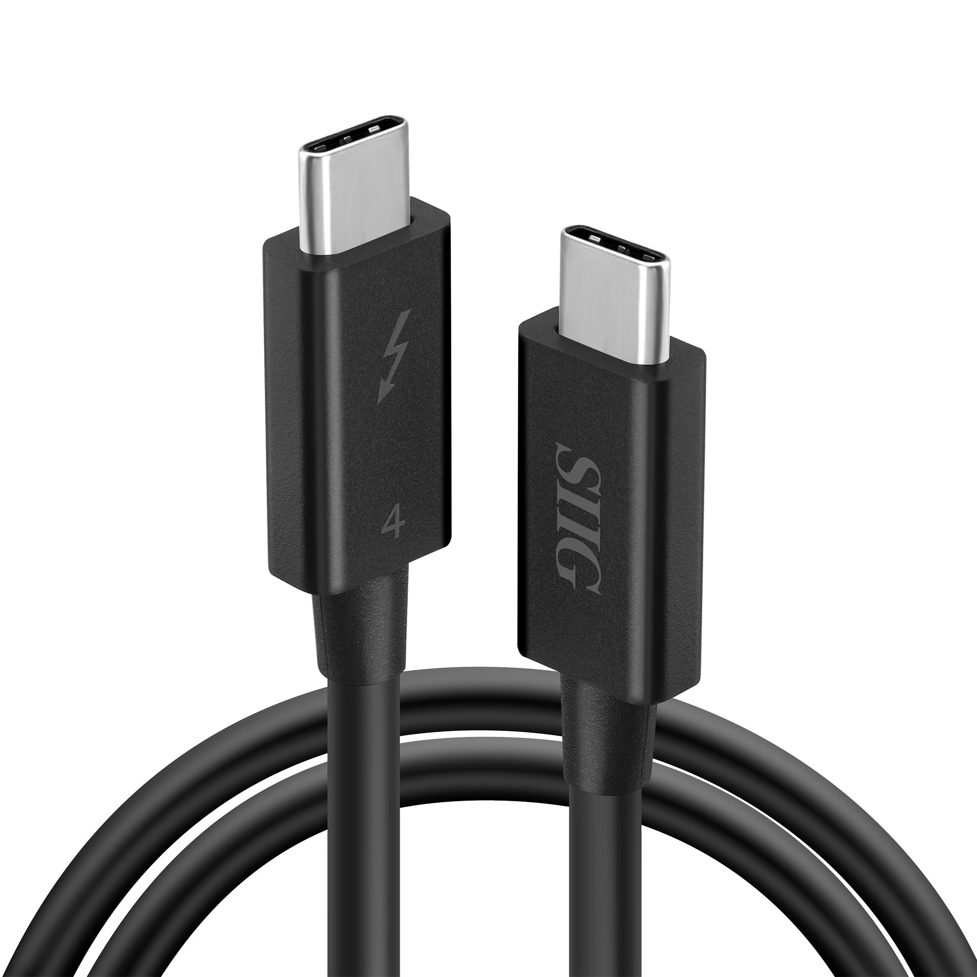 Thunderbolt 4 Cable, 2.3ft(0.7M), 8K@60Hz Display, 40Gbps Data