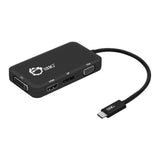 USB-C to 4-in-1 Multiport Video Adapter - DVI/VGA/DP/HDMI