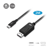 USB Type-C to DisplayPort Cable - 2M