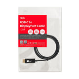 USB-C to DisplayPort Active Cable - 2M, 4K60Hz, HDR