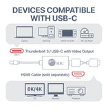 USB-C to HDMI Adapter - 8K