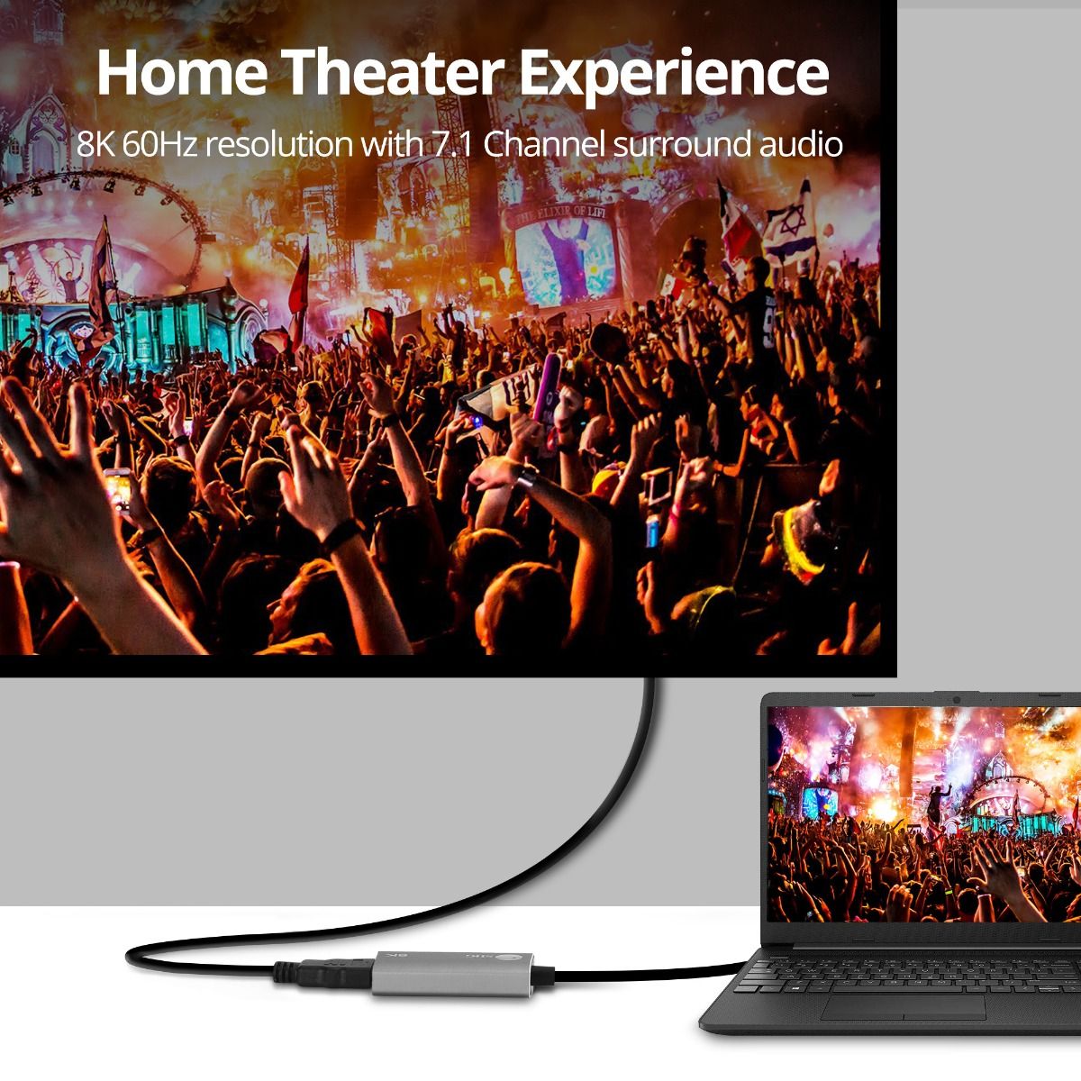 USB-C to HDMI Adapter - 8K