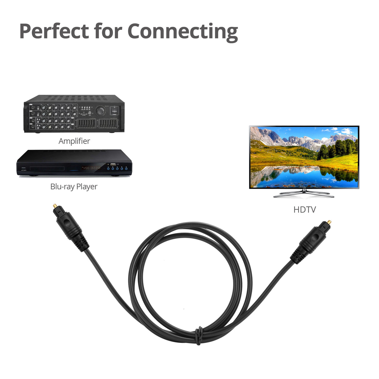 Toslink Digital Audio Cable - 3M