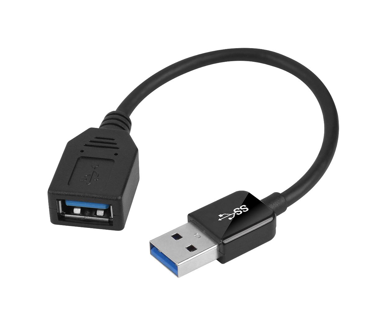 USB 3.0 A/M to A/F Extension Cable - 0.2M