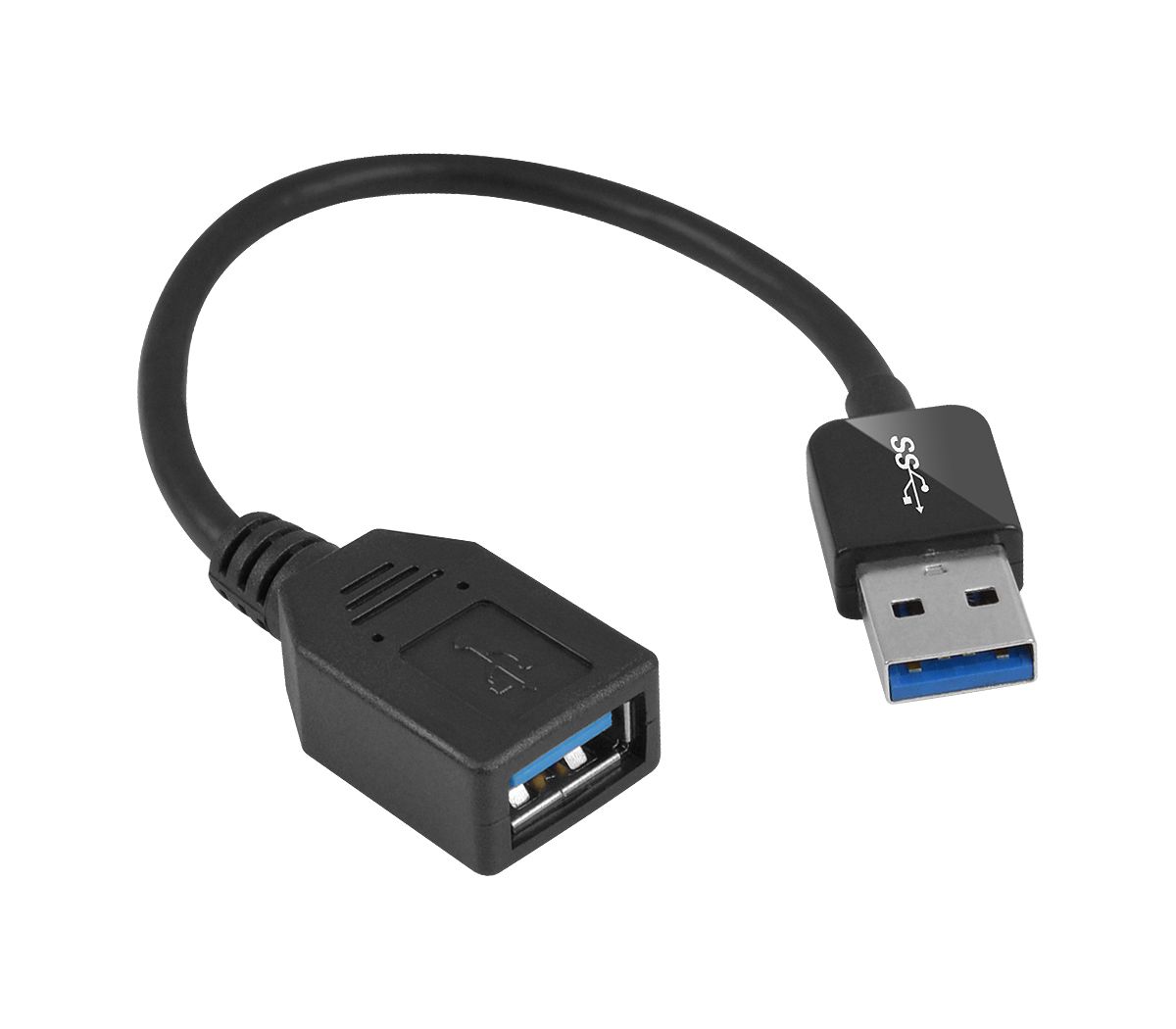 USB 3.0 A/M to A/F Extension Cable - 0.2M
