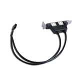 2-Port USB 2.0 Low Profile Extension Bracket