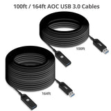 USB 3.0 AOC Male to Female Active Cable - 30M