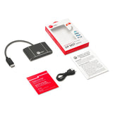 4K 1x3 DisplayPort 1.2 to DisplayPort MST Hub Splitter
