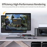 2-Port DisplayPort 1.2 Smart Console KVM Switch with USB 3.0 and Multi-Media Ports - 4K@60Hz