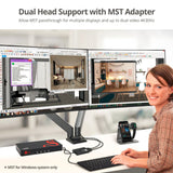 4-Port DisplayPort 1.2 Smart Console KVM Switch with USB 3.0 and Multi-Media ports - 4K60Hz