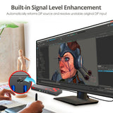 4-Port DisplayPort 1.2 Smart Console KVM Switch with USB 3.0 and Multi-Media ports - 4K60Hz