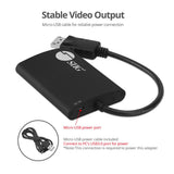 4K 1x2 DisplayPort 1.2 to DisplayPort MST Splitter