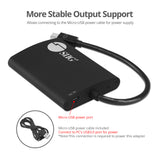 4K 1x2 Mini DisplayPort 1.2 to DisplayPort MST Splitter