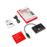 8K 1x3 DisplayPort 1.4 to HDMI MST Hub Splitter
