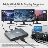 1x3 DisplayPort 1.4 to DisplayPort MST Splitter