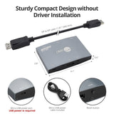 1x3 DisplayPort 1.4 to DisplayPort MST Splitter
