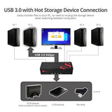 4-Port DVI Dual-Link Smart Console KVM Switch with USB 3.0 and Multimedia Ports