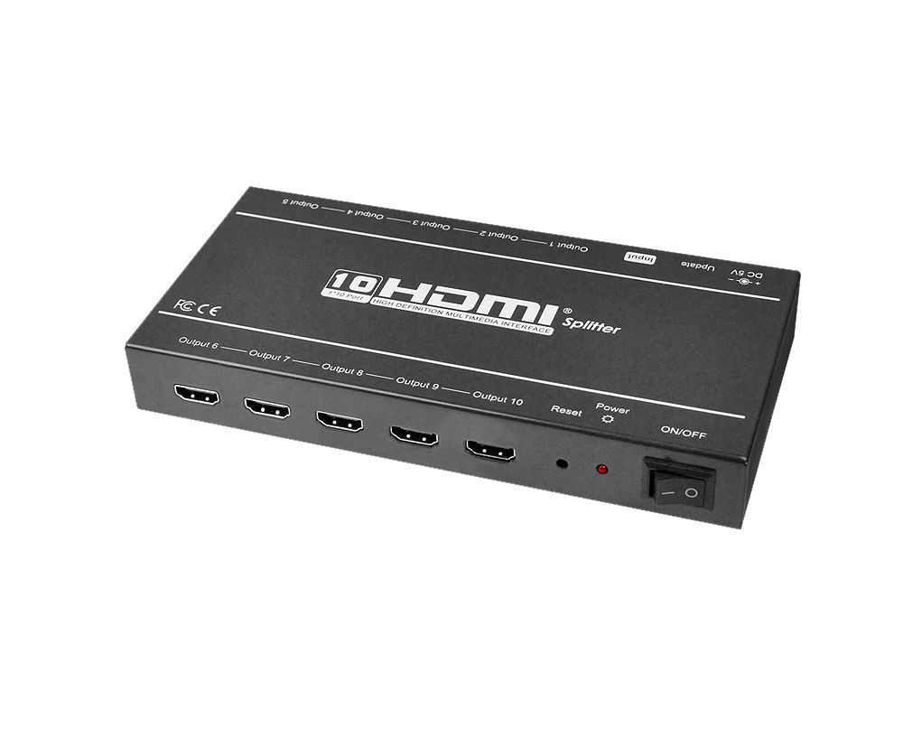 1x10 HDMI Splitter with 3D and 4Kx2K