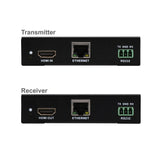 HDMI HDBaseT Extender with IR/RS-232 Control and PoC - 100m, 3D, Power over Cable, 4Kx2K