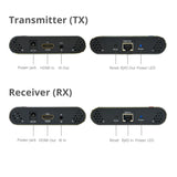 HDMI 4K Extender over Single CAT5e/6 Cable with IR - 60m