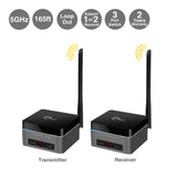 Full HD Multi-Channel Expandable Wireless HDMI Extender Kit – Mid Range, 1080p @60Hz, 5GHz, 165FT