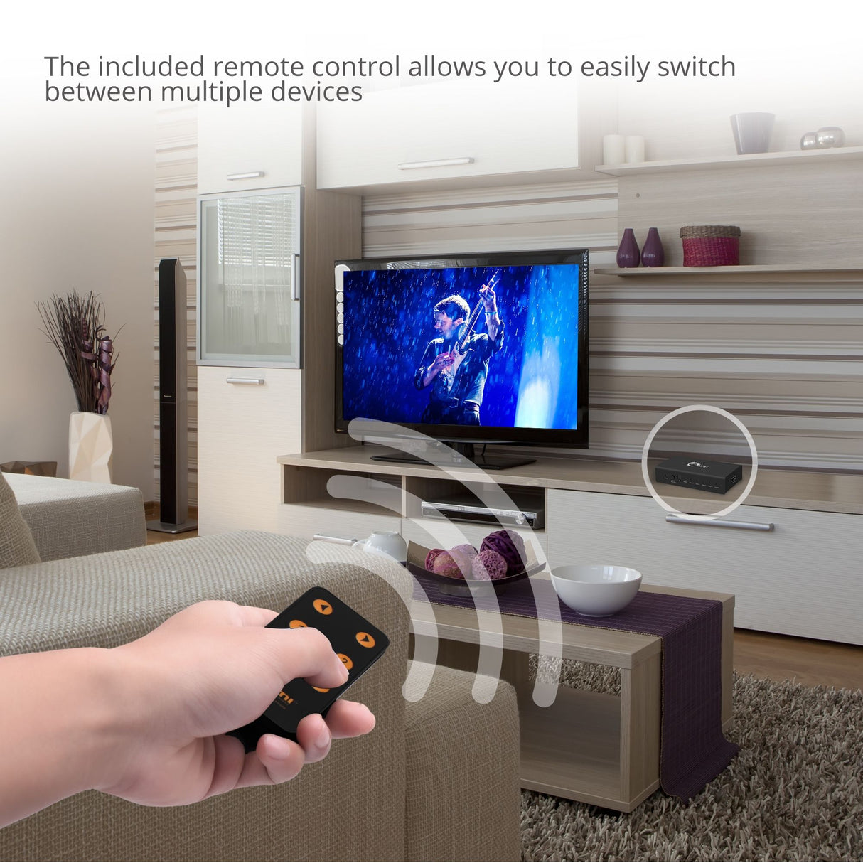 5x1 HDMI Switch 4K
