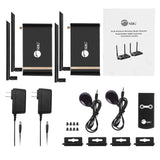 Dual Antenna Wireless Multi-Channel Expandable HDMI Extender with Loop-out Kit