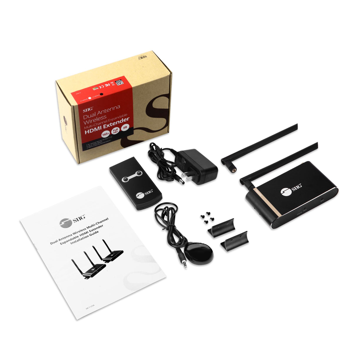 Dual Antenna Wireless Multi-Channel Expandable HDMI Extender - Transmitter