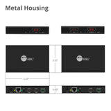 Full HD HDMI Over IP Extender Kit, Many to Many, RS-232 Serial and IR Control, 1080p 60Hz, 120m