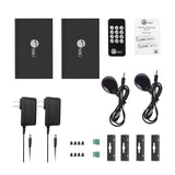 Full HD HDMI Over IP Extender Kit, Many to Many, RS-232 Serial and IR Control, 1080p 60Hz, 120m