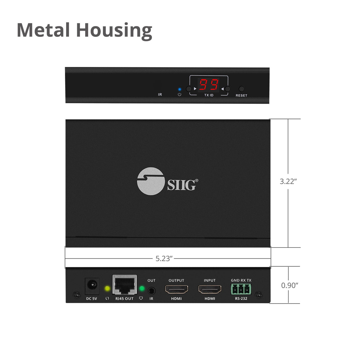 HDMI Over IP Extender with IR - Encoder (TX)