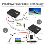 4K HDMI HDBaseT Extender Over Single Cat5e/6 with RS-232, IR & PoC - 100m