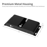 4-Port HDMI Splitter over Cat6 Extender with IR - 40m