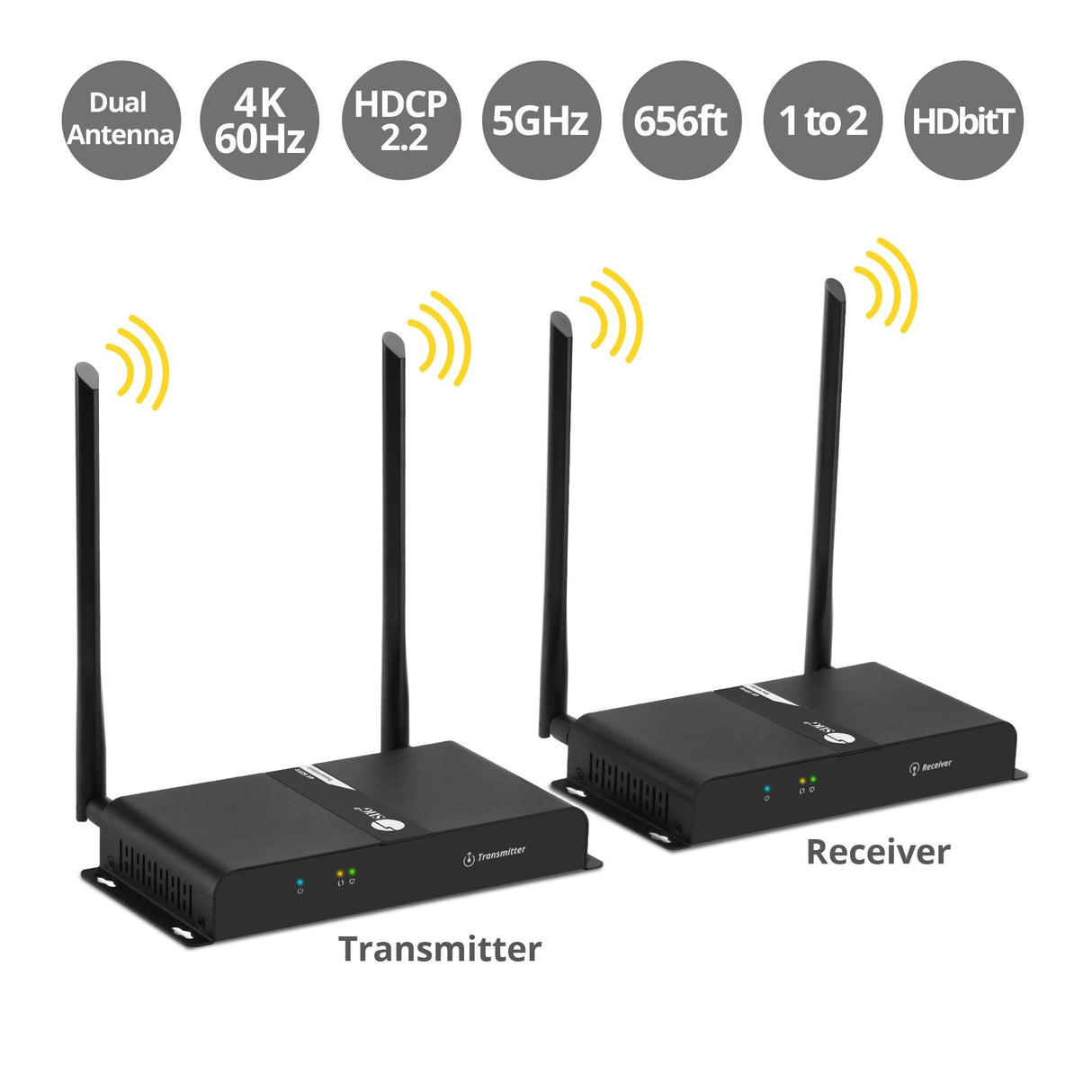 Wireless HDbitT HDMI 4K 60Hz Kit - Long Range