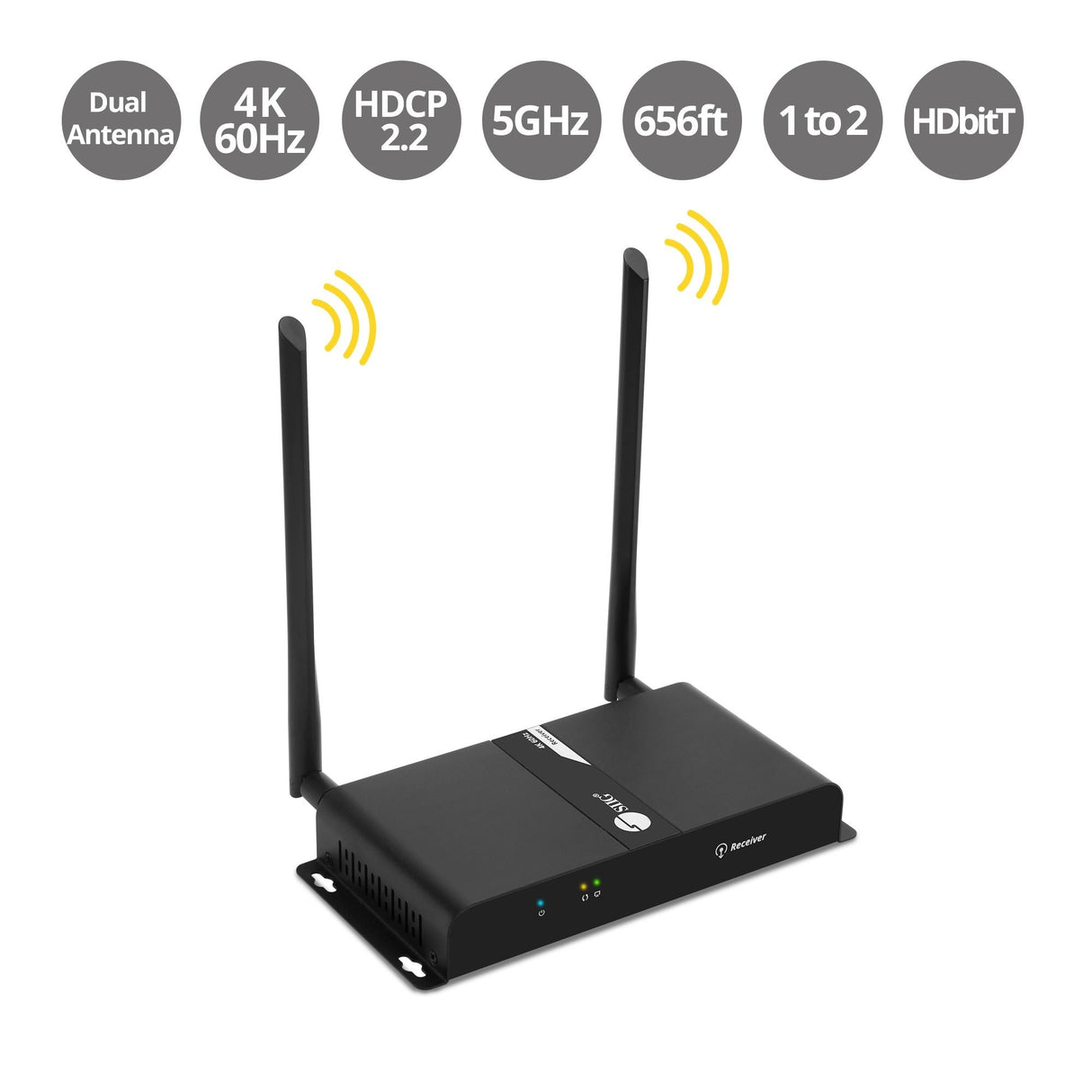 Wireless HDbitT HDMI 4K 60Hz - Receiver