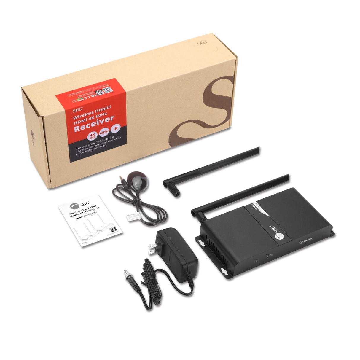Wireless HDbitT HDMI 4K 60Hz - Receiver