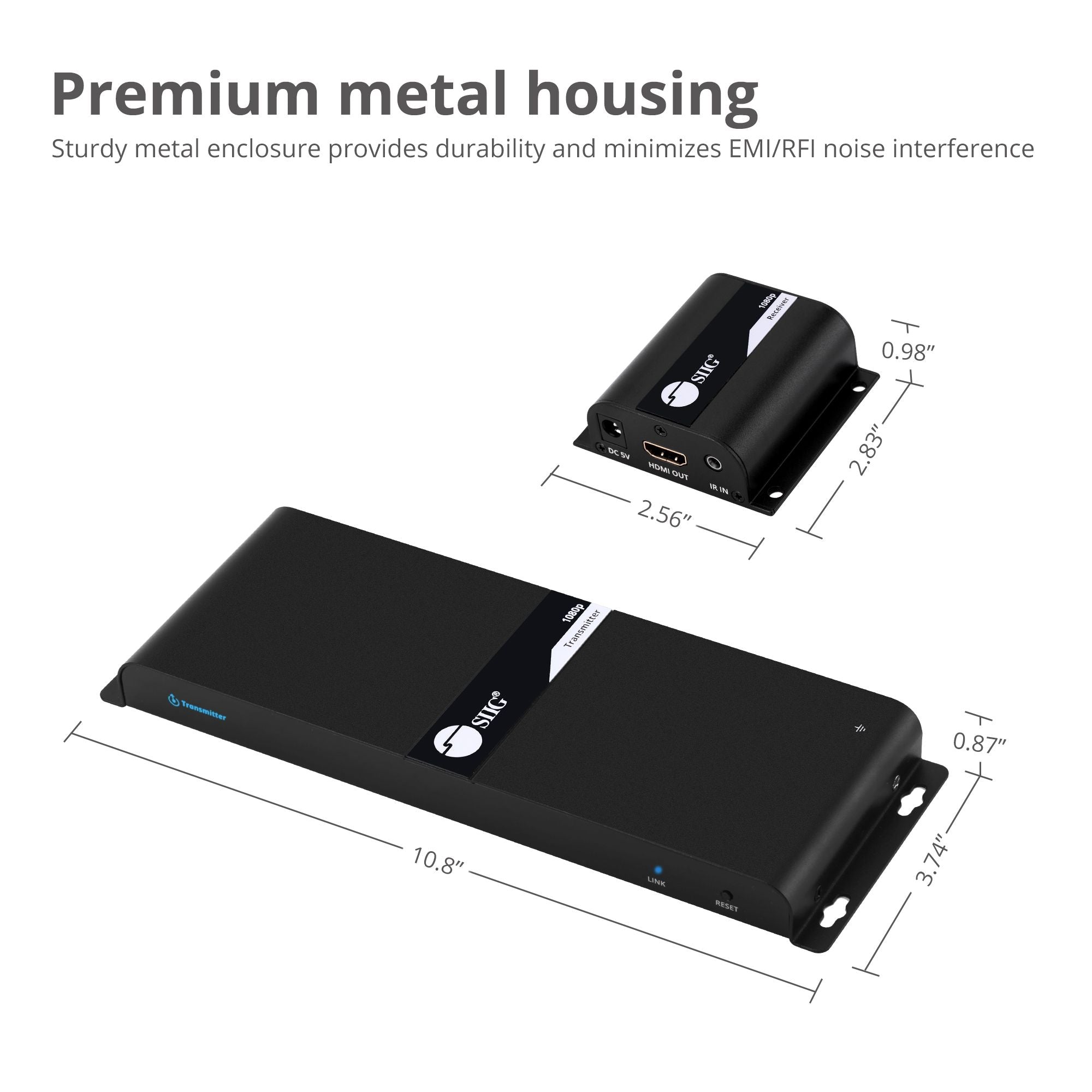 SIIG HDMI Splitter Over Cat6 Extender - Thumbnail 4