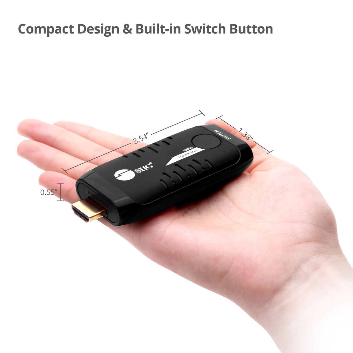 10x1 1080p Wireless HDMI Extender - Transmitter