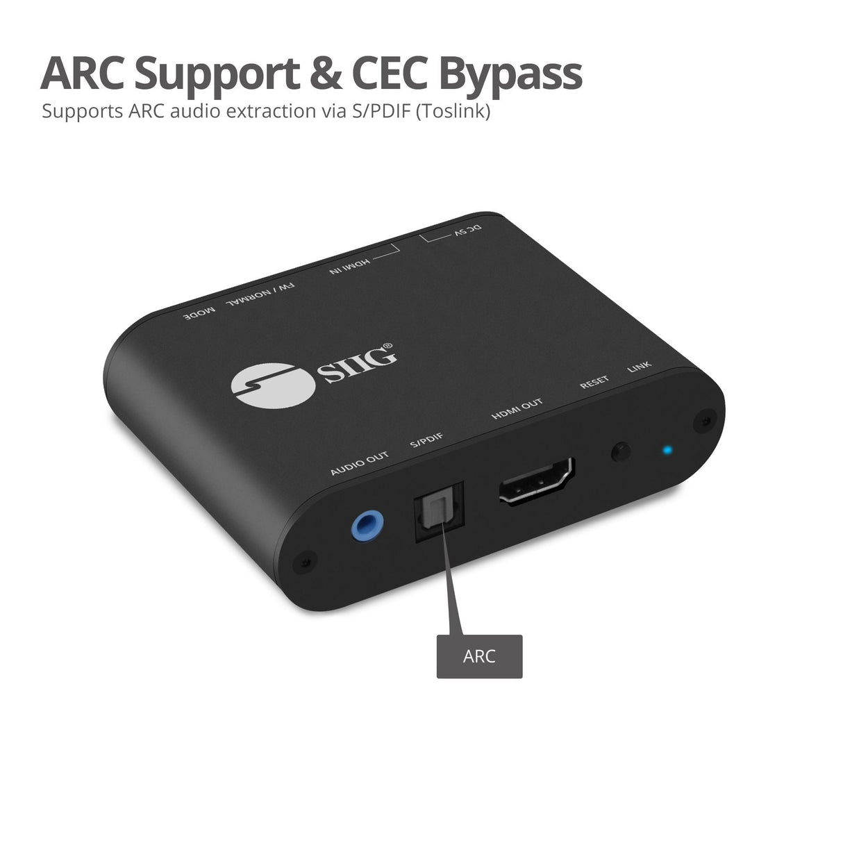 HDMI 4K HDR with Audio Extractor & ARC