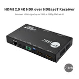 HDMI 4K HDR over HDBaseT Receiver