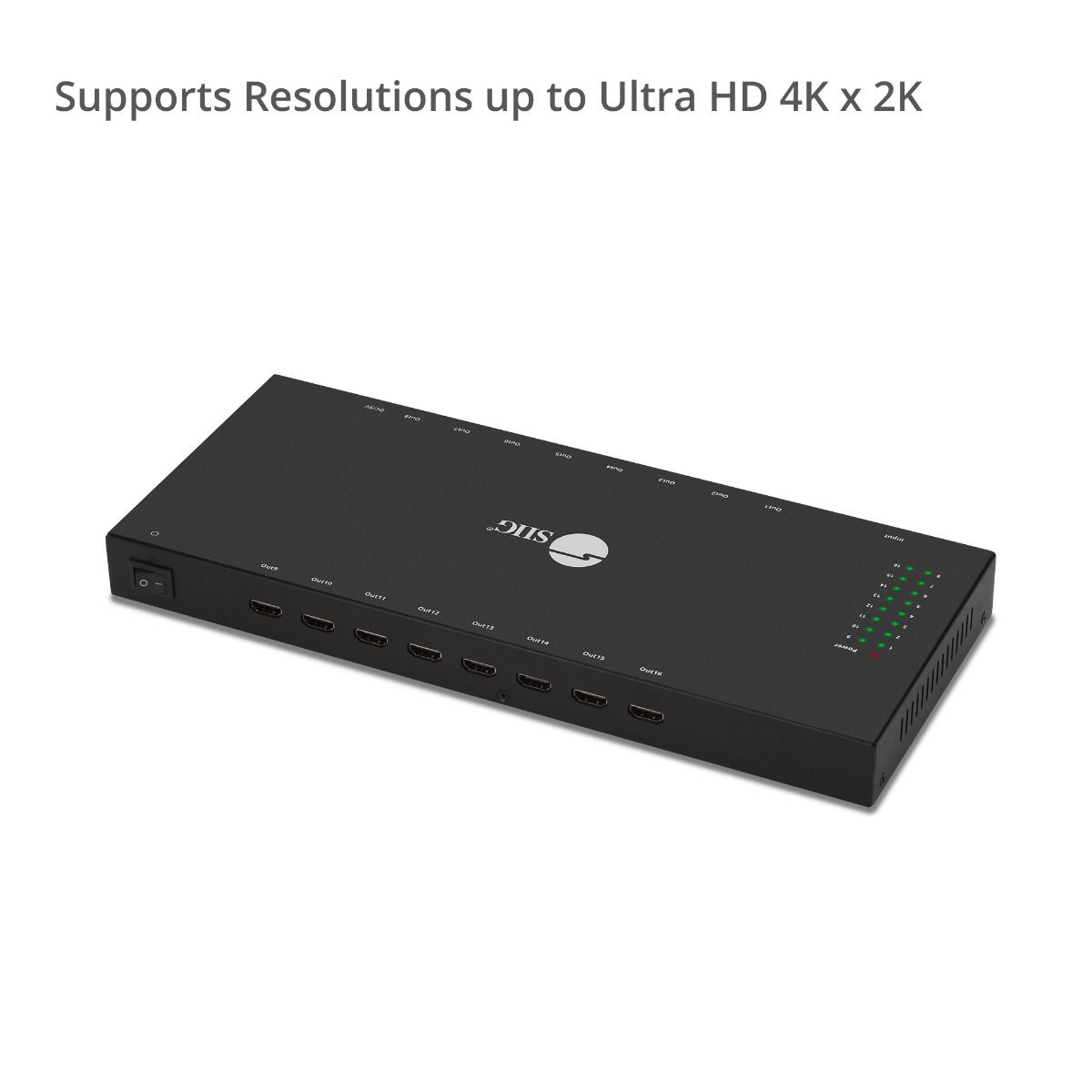 1x16 HDMI Splitter with 3D and 4Kx2K