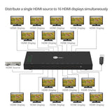 1x16 HDMI Splitter with 3D and 4Kx2K