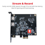 Live Game HDMI Capture PCIe Card
